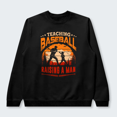 Teaching baseball. Raising a man. Sweater 510126