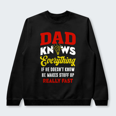 Dad Knows Everything Sweater 460126