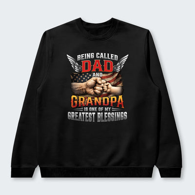 Being Called Dad And Grandpa Is One Of My Greatest Blessings Sweater 220126