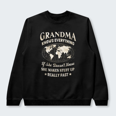 Grandma Knows Everything Sweater 450126