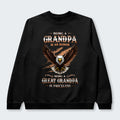 Being A Grandpa Is An Honor Being A Great Grandpa Is Priceless  Sweater 270126