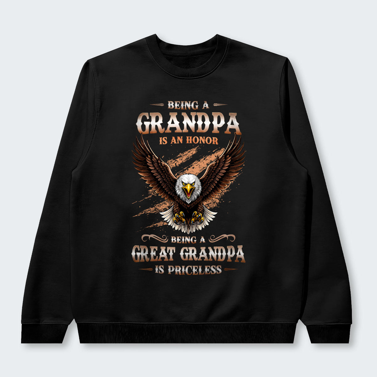 Being A Grandpa Is An Honor Being A Great Grandpa Is Priceless  Sweater 270126