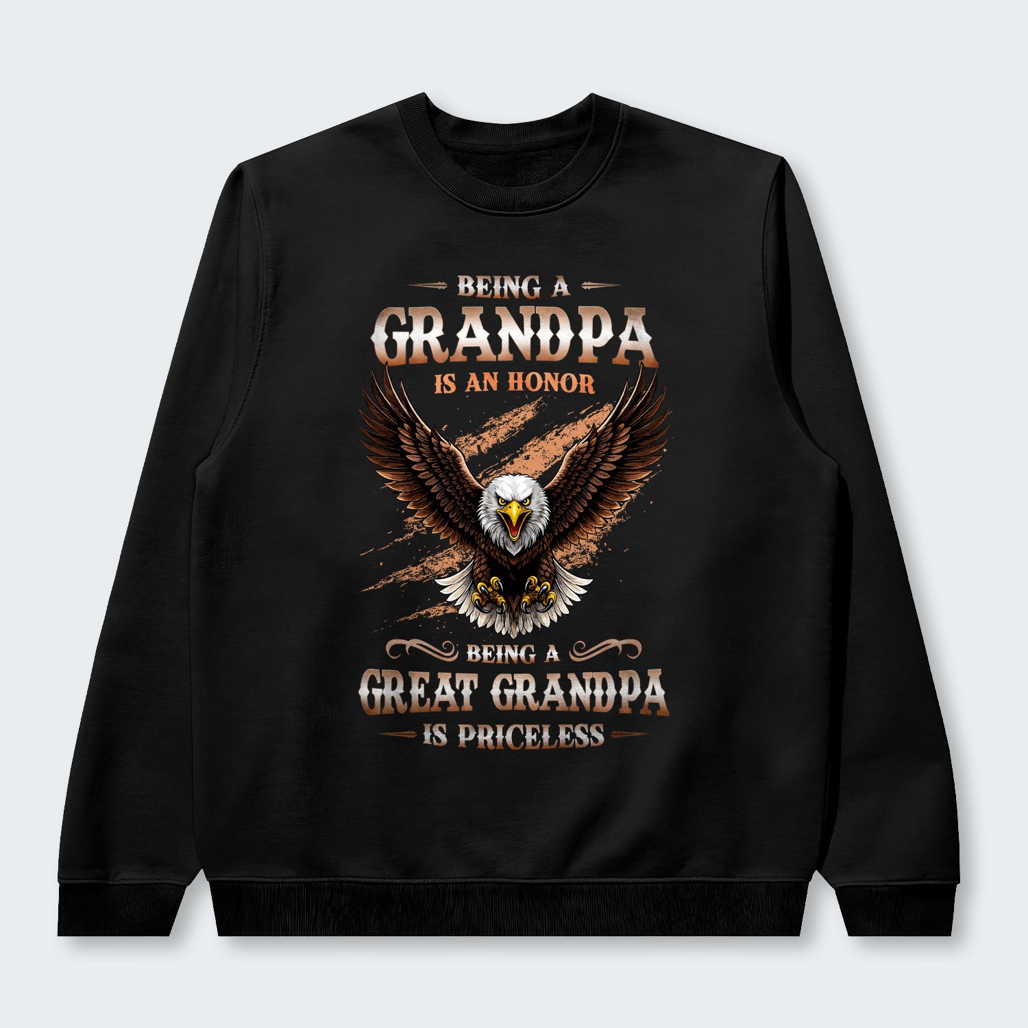 Being A Grandpa Is An Honor Being A Great Grandpa Is Priceless  Sweater 270126