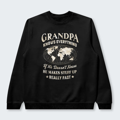 Grandpa Knows Everything Sweater 450126