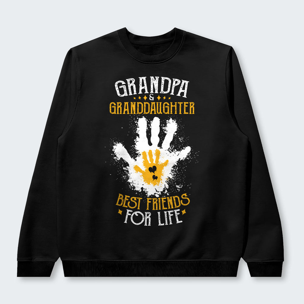 Grandpa & Granddaughter Best Friends For Life Swearter 020126