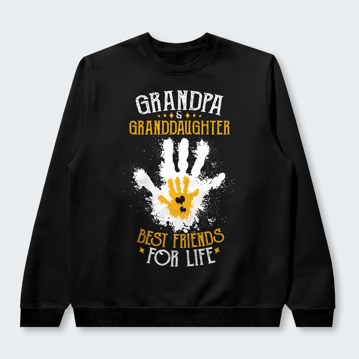 Grandpa & Granddaughter Best Friends For Life Swearter 020126