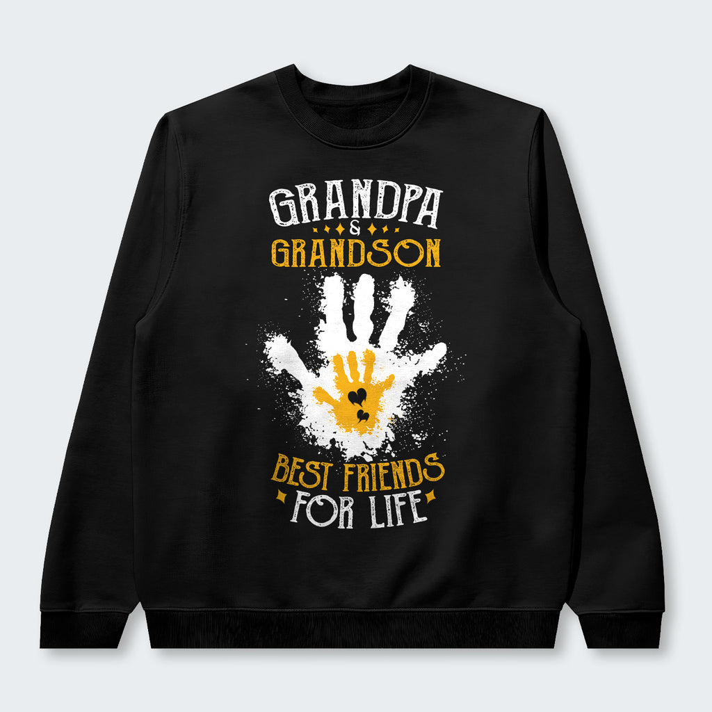 Grandpa & Grandson Best Friends For Life Swearter 020126