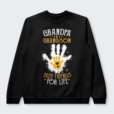 Grandpa & Grandson Best Friends For Life Swearter 020126