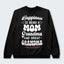 Happiness Is Being A Grandma Mom And Great Grandma Sweater 070126