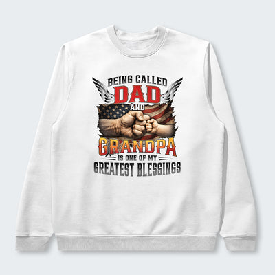 Being Called Dad And Grandpa Is One Of My Greatest Blessings Sweater 220126
