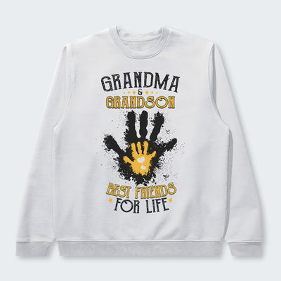 Grandma & Grandson Best Friends For Life Swearter 020126