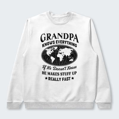 Grandpa Knows Everything Sweater 450126