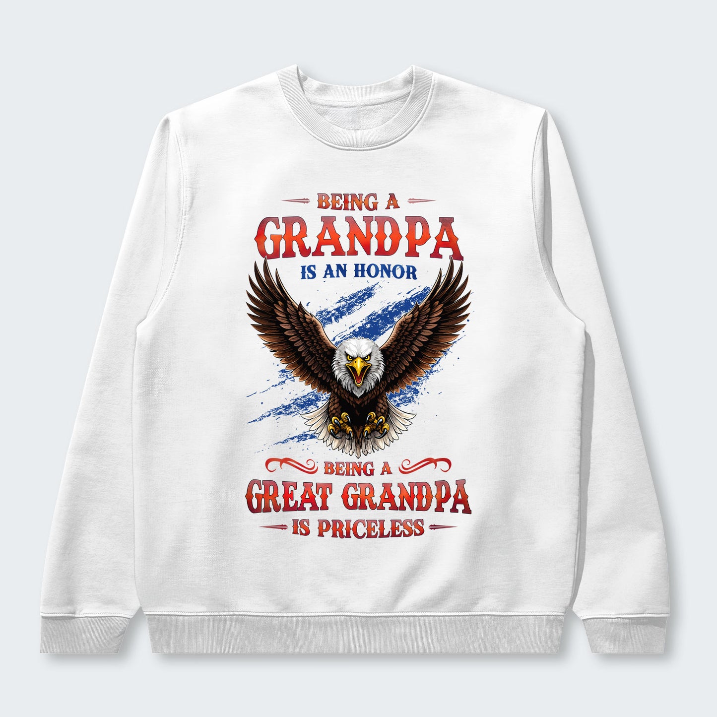 Being A Grandpa Is An Honor Being A Great Grandpa Is Priceless  Sweater 270126