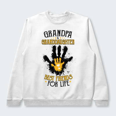 Grandpa & Granddaughter Best Friends For Life Swearter 020126