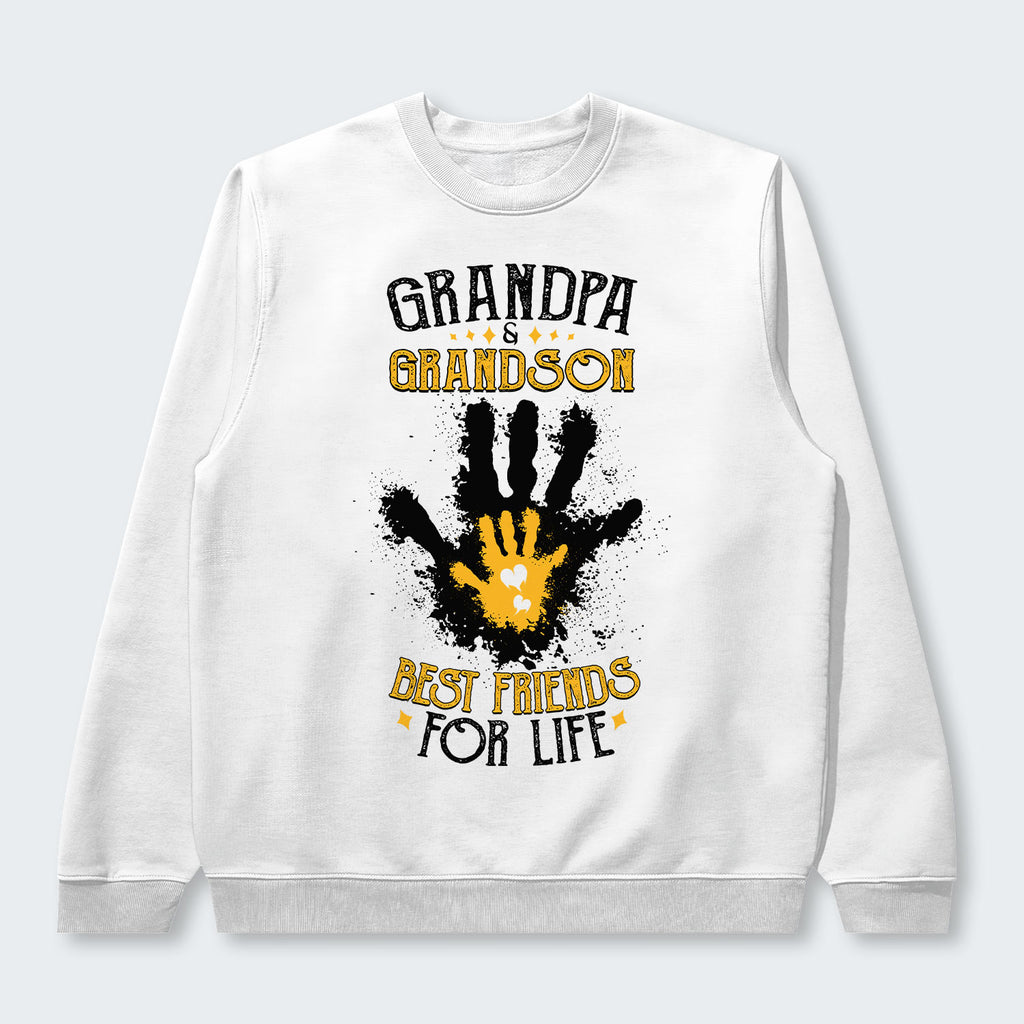 Grandpa & Grandson Best Friends For Life Swearter 020126