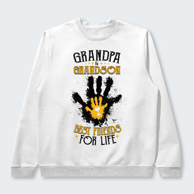 Grandpa & Grandson Best Friends For Life Swearter 020126