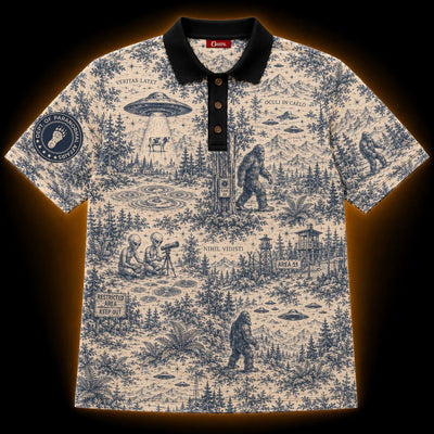 Veritas Latet — Paranormal Toile Polo Shirt