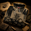 Crosfil The Archive Hoodie — Cryptid Ink Studies Dark Academia Print