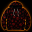 Crosfil Witness Hoodie — Red Eyes Gothic Horror All-Over Print