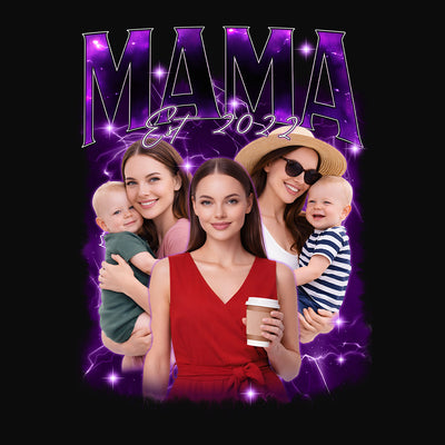 Mama Custom Text Tee 110226