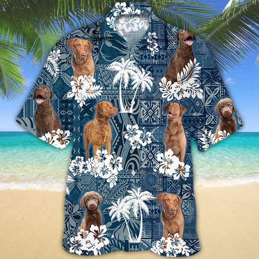 Chesapeake Bay Retriever Hawaiian Shirt TD01