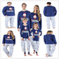 Cute Santa Clause Family Matching Pajamas Set