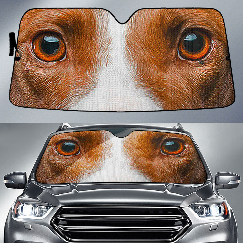 Basenji Eyes Car Sun shade 94