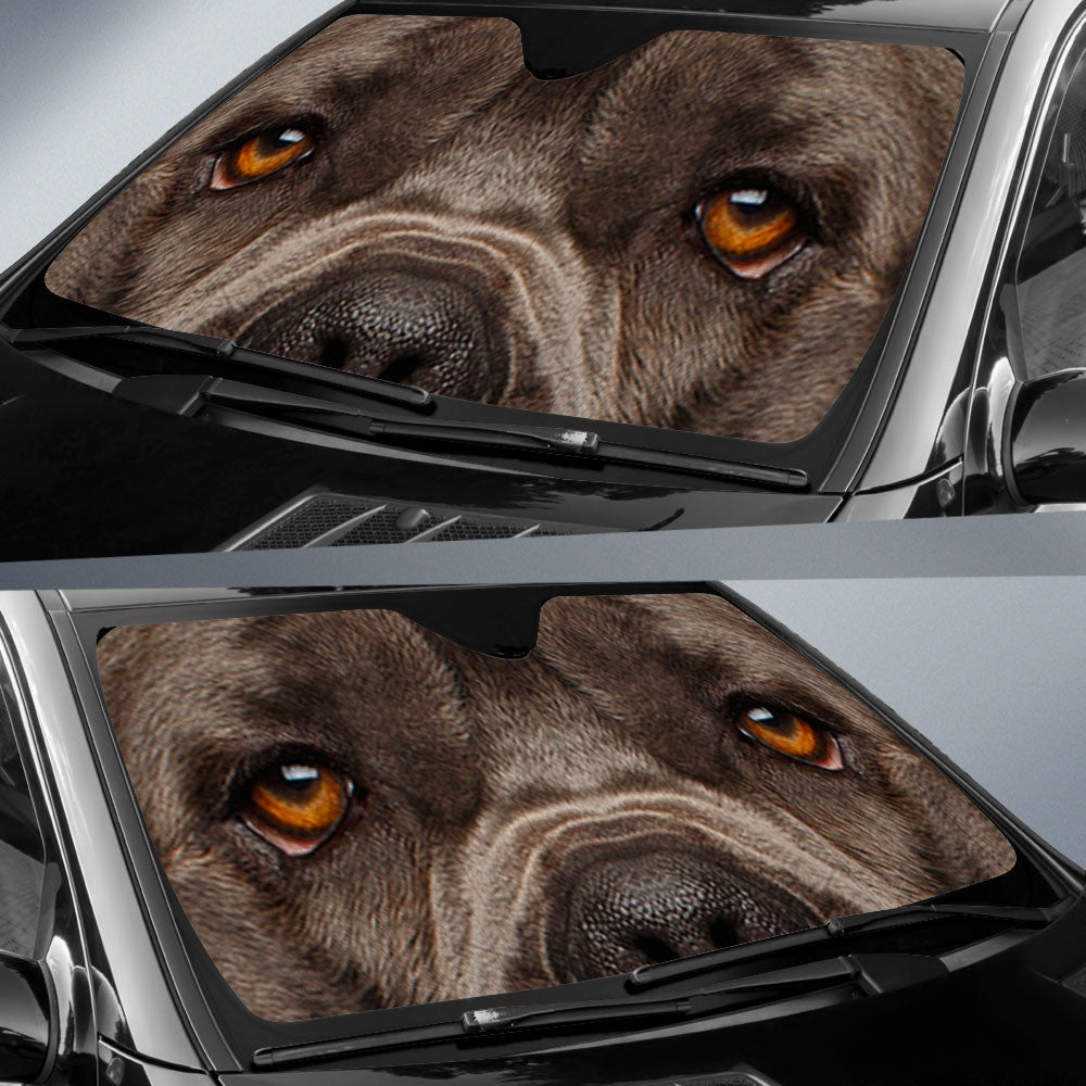 Cane Corso Eyes Car Sun Shade 94