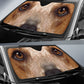 Coonhound Eyes Car Sun Shade 94