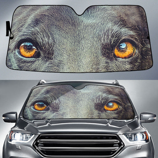 Greyhound Eyes Car Sun Shade 94