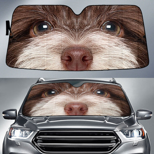 Havanese Eyes Car Sun Shade 94