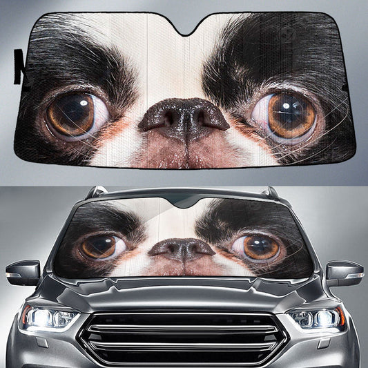 Japanese Chin Eyes Car Sun Shade 94