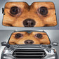 Pomeranian Eyes Car Sun Shade 94