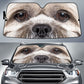Lhasa Apsos Eyes Car Sun Shade 94