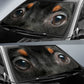Miniature Pinscher Eyes Car Sun Shade 94