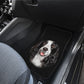 English Springer Spaniel Cute Face Car Floor Mats 118