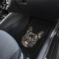 French Bulldog Cute Face Car Floor Mats 118