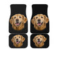Golden Retriever Cute Face Car Floor Mats 118