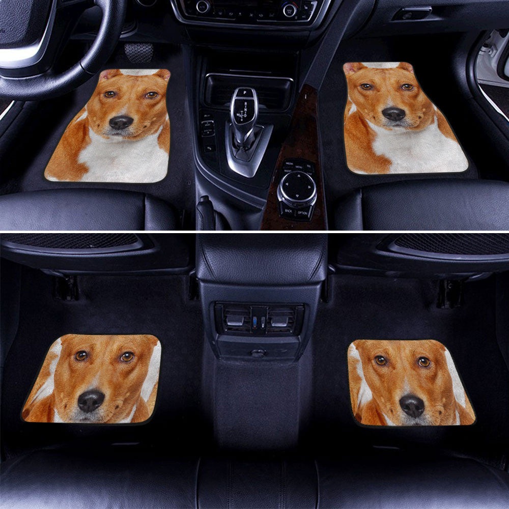 Basenji Dog Funny Face Car Floor Mats 119