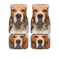 Beagle Dog Funny Face Car Floor Mats 119