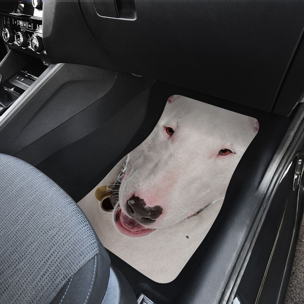 Bull Terrier Dog Funny Face Car Floor Mats 119