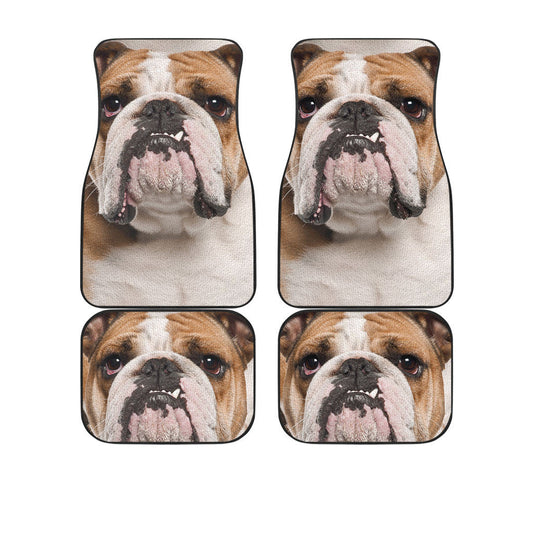 Bulldog Funny Face Car Floor Mats 119