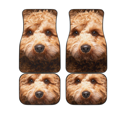 Cavapoo Dog Funny Face Car Floor Mats 119