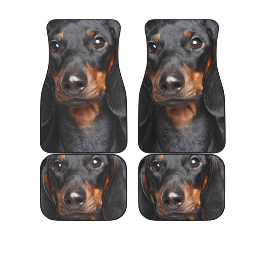 Dachshund Dog Funny Face Car Floor Mats 119