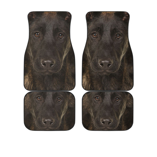 Dutch Shepherd Dog Funny Face Car Floor Mats 119