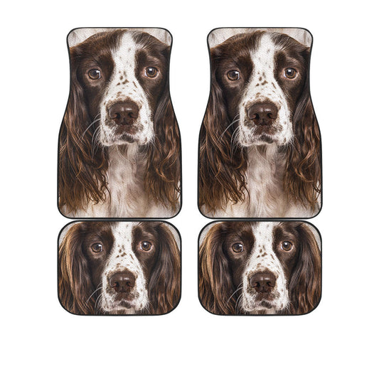 English Springer Spaniel Dog Funny Face Car Floor Mats 119