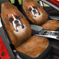 Boxer Dog Funny Face Car Seat Covers 120