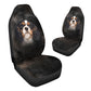 Cavalier King Charles Spaniel Dog Funny Face Car Seat Covers 120
