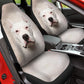 Dogo Argentino Dog Funny Face Car Seat Covers 120