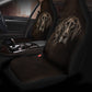 German Shorthaired Pointer Dog Funny Face Car Seat Covers 120